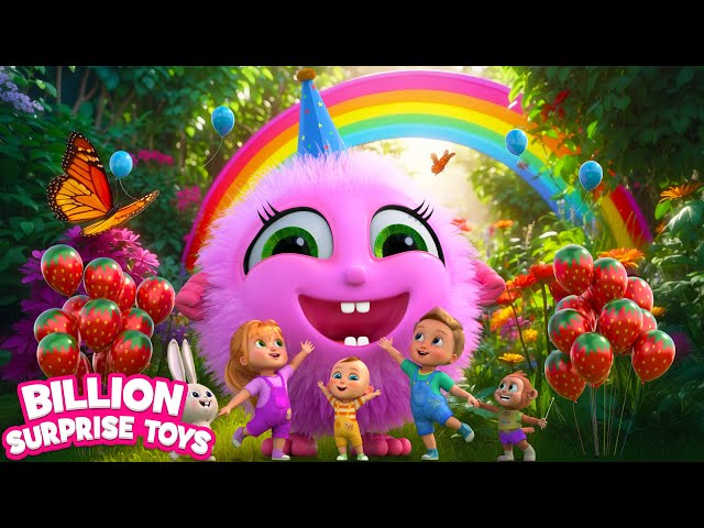 Rainbow Birthday Party Fun! 🎉🌈 Happy Adventures with Friends | Billion Surprise Toys