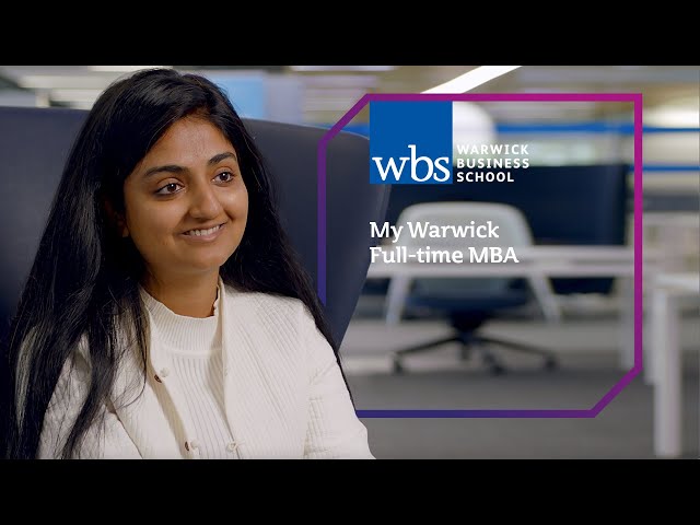 My Warwick Full-time MBA