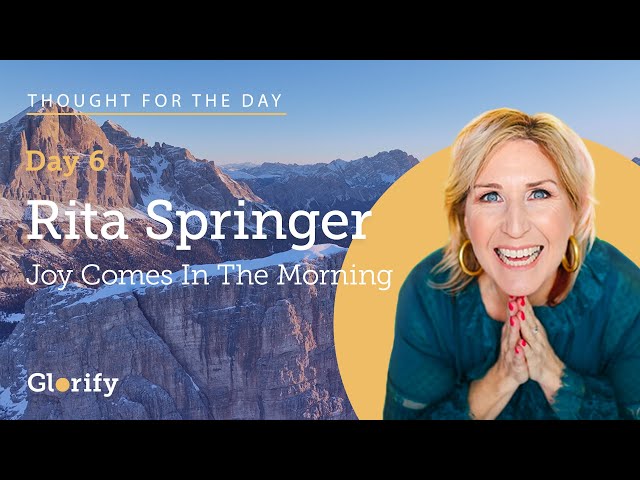 Sorrow May Last Through The Night - Rita Springer on The Glorify App