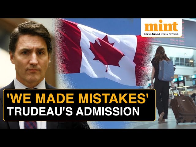 Canada PM Justin Trudeau Admits To Mistakes On Immigration Front, Says 'Bad Actors...'