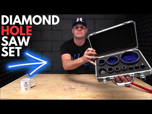 More Bang For Your Buck! Great Diamond Hole Saw Set