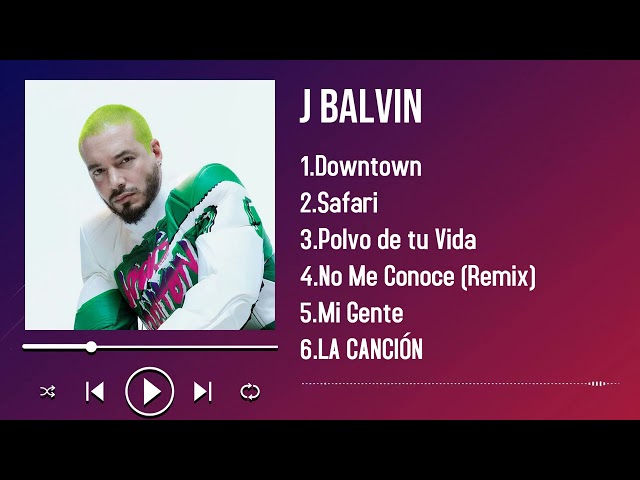 2025's Biggest Hits by J Balvin Songs for Every Heart and Soul