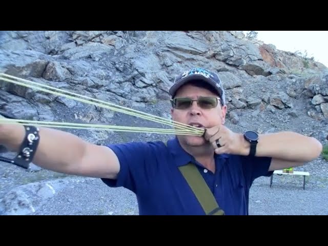 How to shoot a Slingshot-Wrist Rocket-Catapult