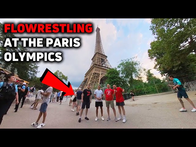 Behind The Scenes With Flowrestling At The 2024 Paris Olympics! | 360° Video