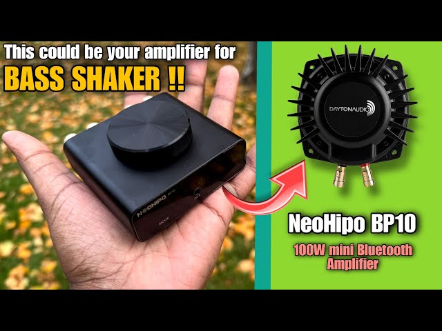 Best Bass Shaker Amplifier? NeoHipo BP10 Review & Testing / Mini Amplifier for home use / Bass Amp