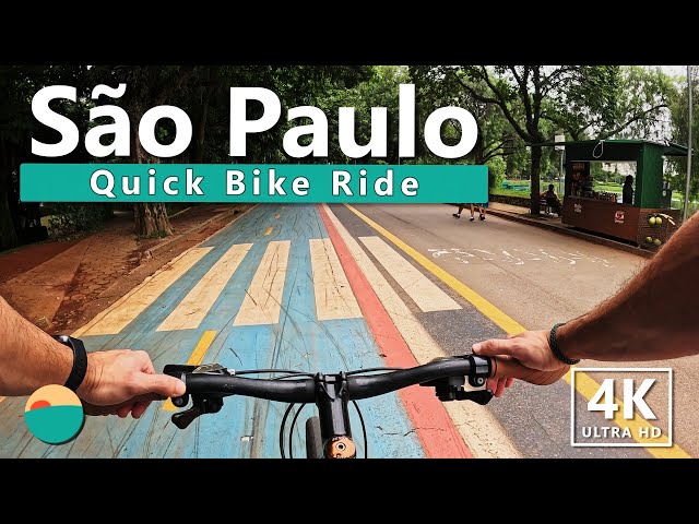 Explore São Paulo by Bike | POV Cycling Tour | 4K 2025