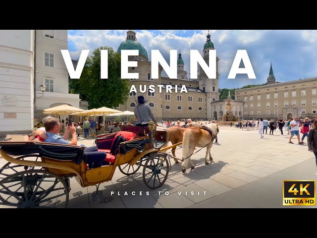 4K Ultra HD Walking Tour in Vienna | Explore Vienna's Iconic Landmarks & Beautiful Streets