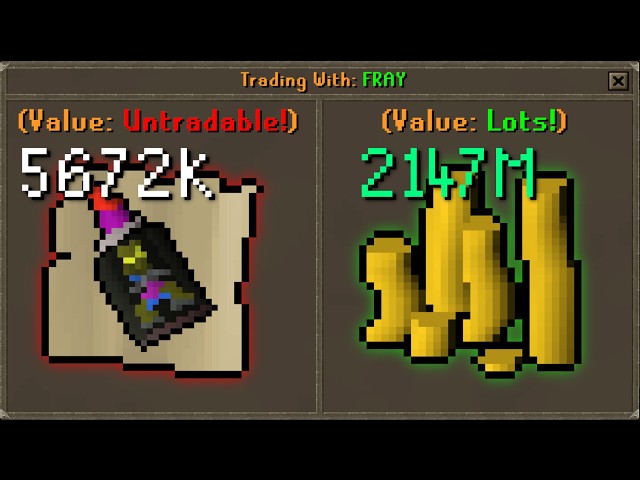 Runescape's Rarest UNTRADABLE Item Has Been SECRETLY TRADABLE for 8 YEARS