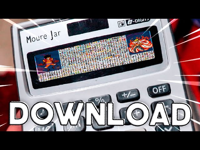 Como Baixar e Instalar o Jump Force Mugen V10 na Calculadora KKKKKKKKKK