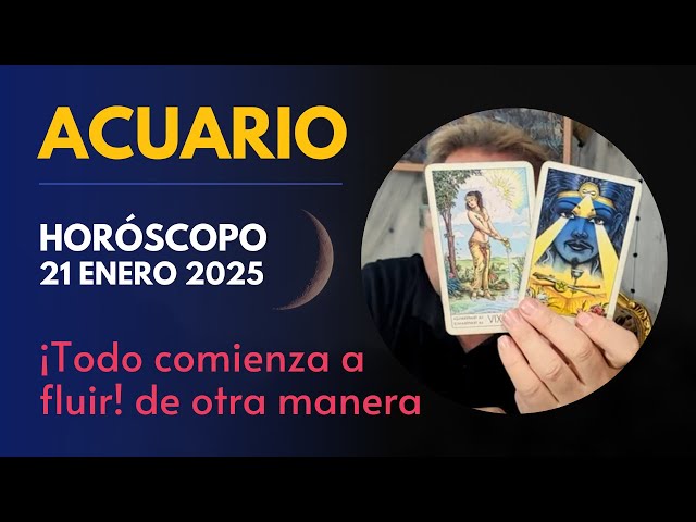 ♒️ #Acuario: ¡Todo comienza a fluir! de otra manera