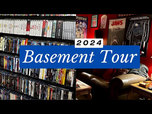 Movie Room Tour 2024 | Basement Tour 2024