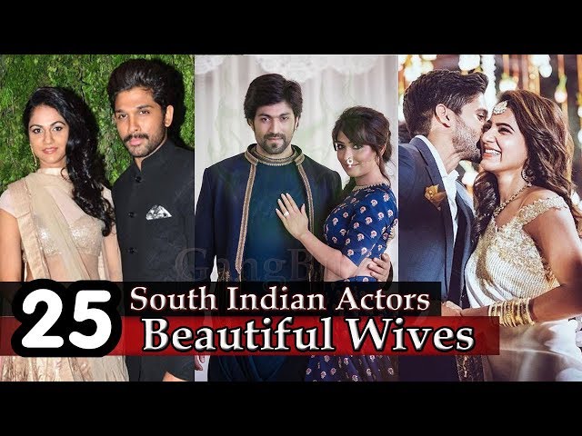 South Indian Actors Wife: 25 Most Beautiful Wives Of South Indian Super Stars | Actors Wives |