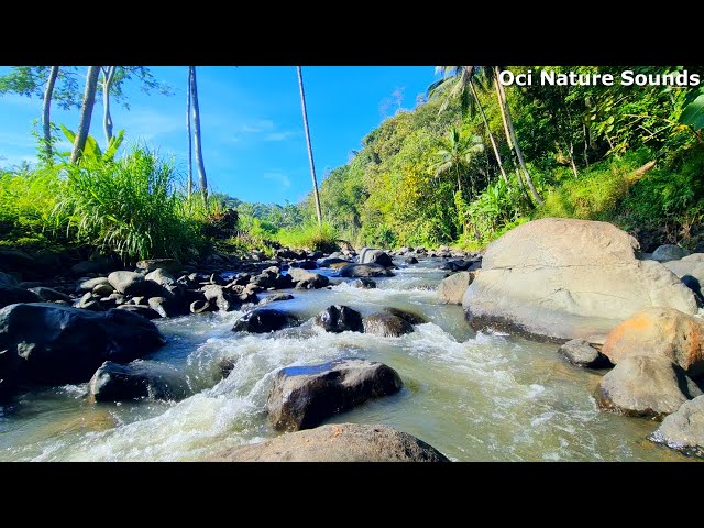 Calm Sounds, Peaceful River Sounds For Sleep, Relax And Meditation Nature