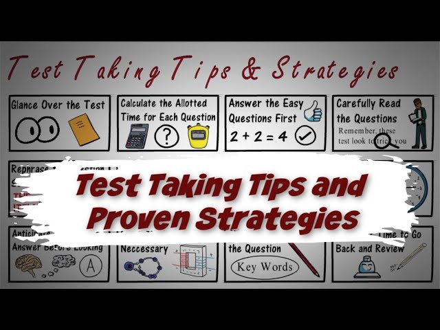 Test Taking Strategies