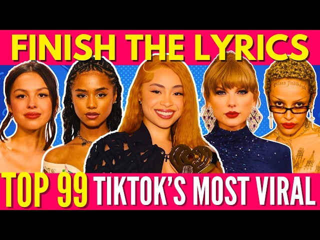 FINISH THE LYRICS - Most Popular Viral TikTok Songs EVER📀MEGA CHALLENGE📢🎶(♾️ - 2025) #4