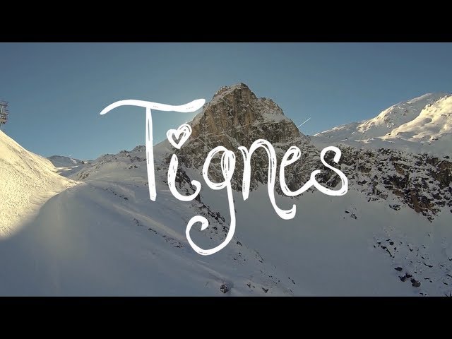 Snowboard trip in Tignes with GoPro