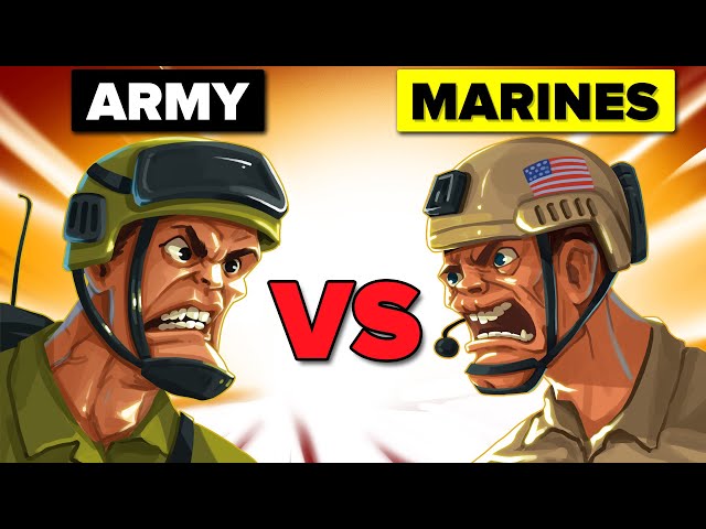 ARMY vs MARINES - What's the Real Difference?