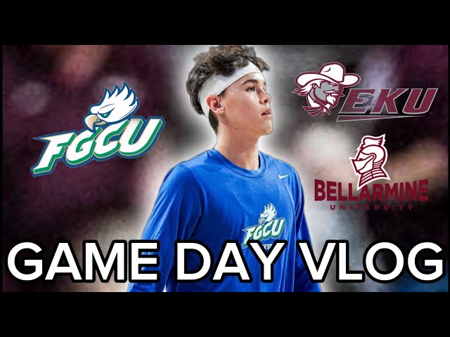 D1 Athlete Day In The Life! (Game 11 and 12)