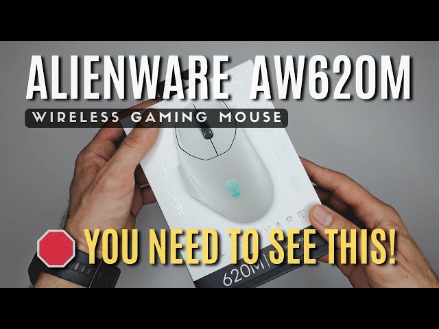 🔥 I Wasn’t Ready for THIS… Alienware AW620M RGB Gaming Mouse! 🔥