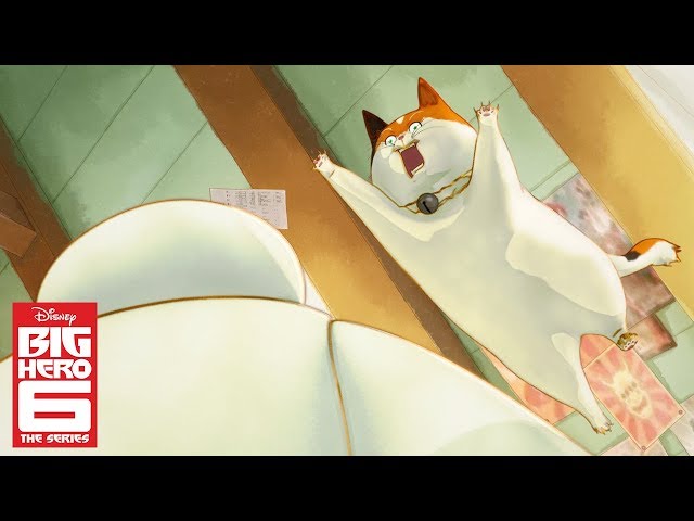 Messy Room | Baymax and Mochi | Big Hero 6 The Series | Disney Channel