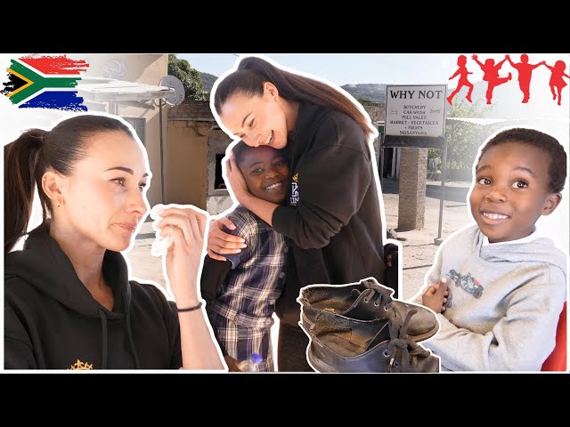 WE TRAVELLED TO SOUTH AFRICA TO GIVE AWAY SCHOOL SHOES | vlog