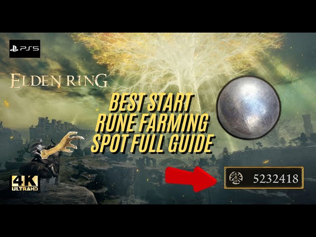 Elden Ring's FASTEST Rune Farming Spot FOUND