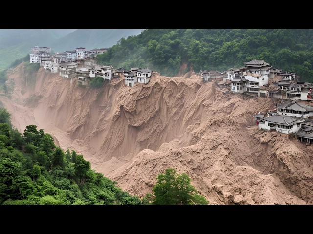 First Post! Floods and landslides turn Indonesian streets into rivers.