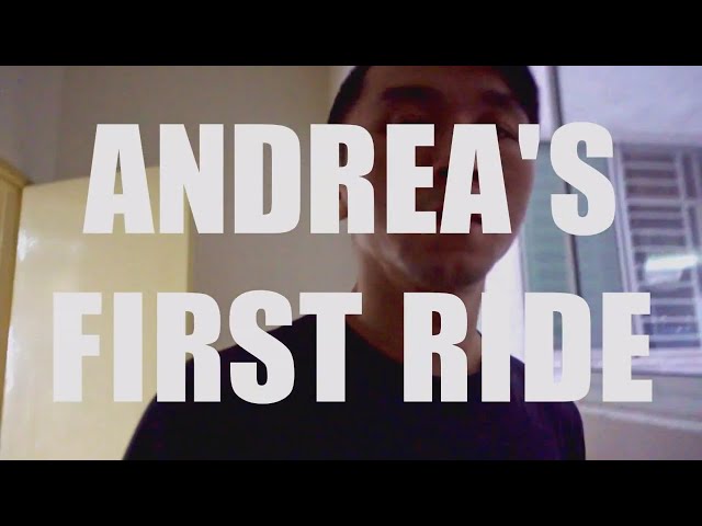 Thank You for Baby Andrea's First Ride