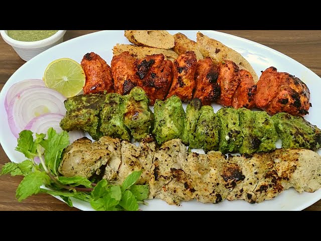 BBQ Chicken Platter| How to make Quick Chicken Party Platter at Home | बारबेक्यू चिकन