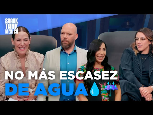 Un invento que transforma el agua de LLUVIA en agua POTABLE 💧☔ | Temporada 9 | Shark Tank México