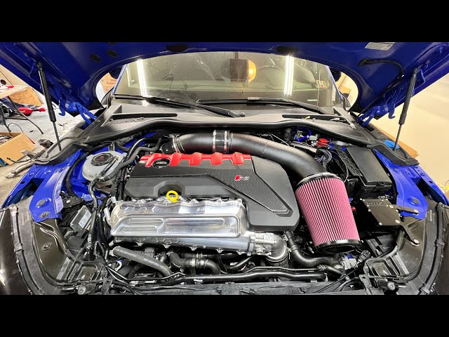 Iroz Motorsport Billet RS3 and TTRS Intake manifold and Direct Injector delete install