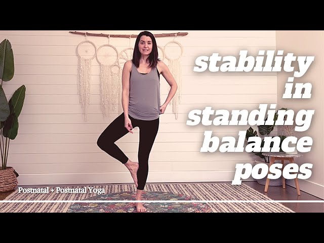 Find stability in balance poses