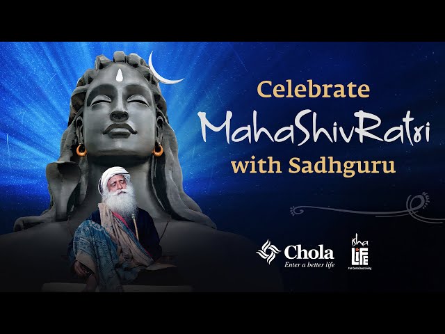 Celebrate Mahashivratri with Sadhguru | 26 Feb, 6 PM IST, 12:30 PM GMT | Sadhguru