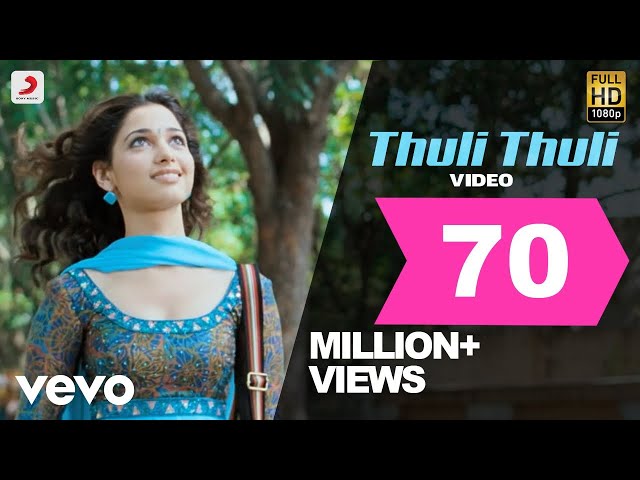 Paiya - Thuli Thuli Video | Karthi, Tamannah | Yuvan Shankar Raja