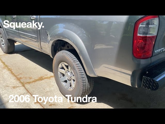 2006 Toyota Tundra Squeaky Leaf Spring Shackle Problem