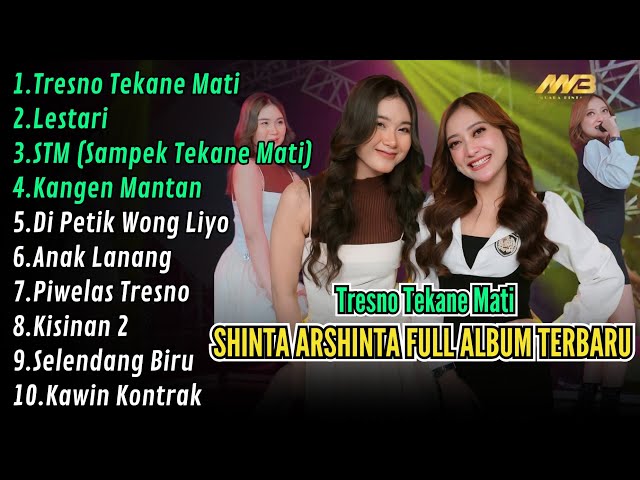 SHINTA ARSHINTA FULL ALBUM TERBARU 2025 || DANGDUT KOPLO FULL ALBUM TERBARU || TRESNO TEKANE MATI