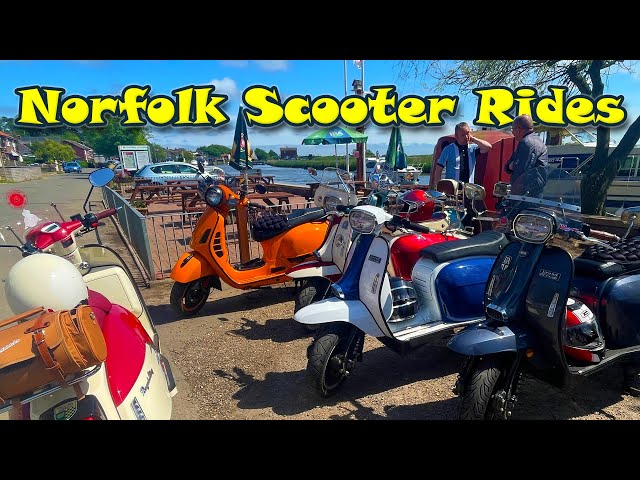 Norfolk Scooter Rides - Northern Soul #scooter #rider