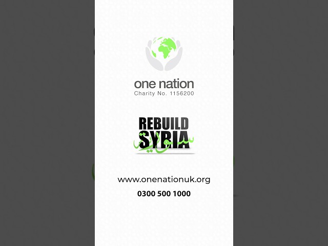 Rebuild Syria - Weekly Reminder