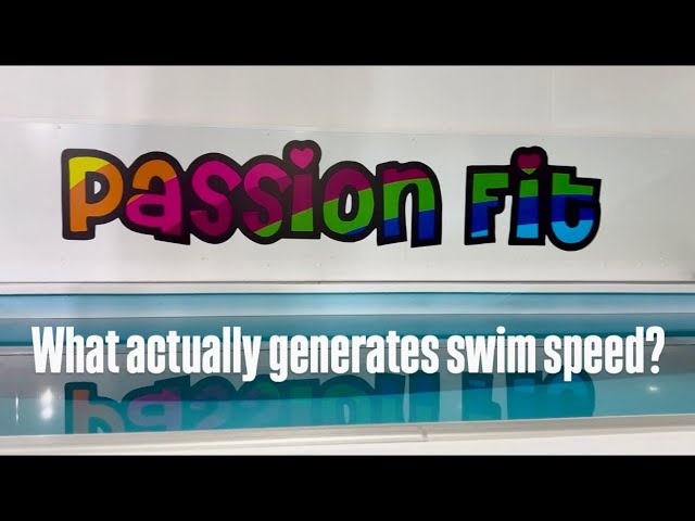 What actually generates swim speed? Why are you swimming harder, but not going any faster?