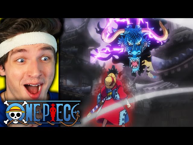 LUFFY VS. KAIDO… FINALLY!!! (one piece reaction)