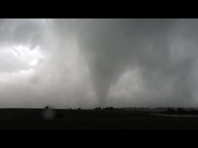 Tornadoes and Epic Supercell Structure - Dorrance to Glendale, KS - June 23, 2022