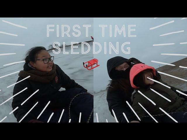 Vlog 18 - Our First Time Sledding (01.21.18)