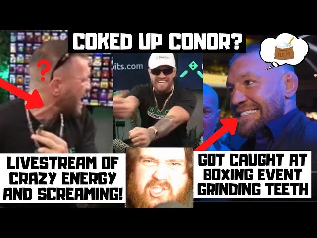 Conor McGregor Is Sniffing His Career Away? He Will Never Fight Again? CRAZY LIVE STREAM REACTION!