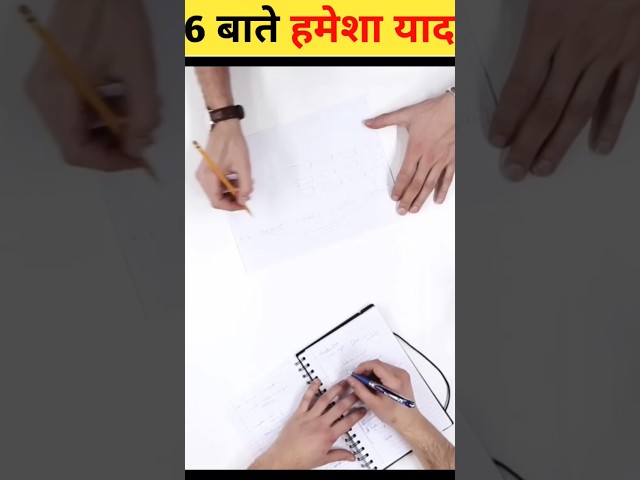 जिंदगी मे हमेशा 6 बाते याद रखे | #shortsvideo #motivation #short