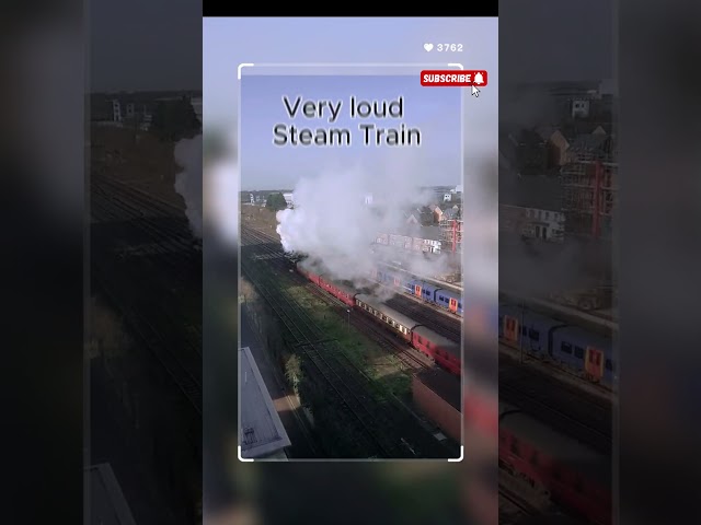 Very loud steam train #shorts