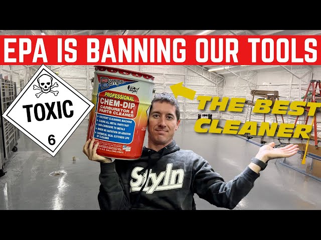 The EPA Just BANNED The Best Parts Cleaner