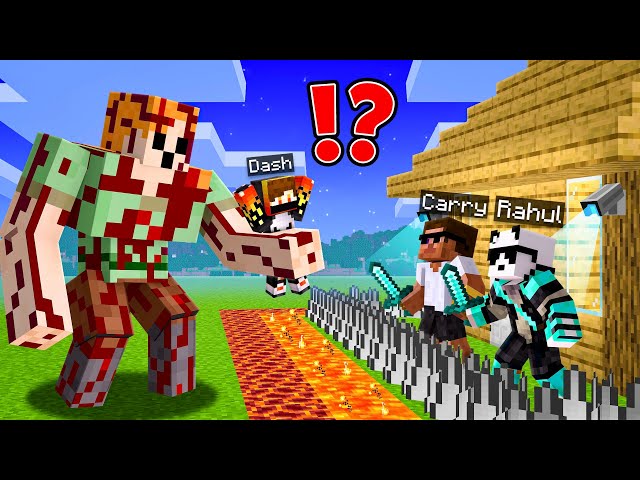 😱 GIANT ALEX vs Security Base in Minecraft!