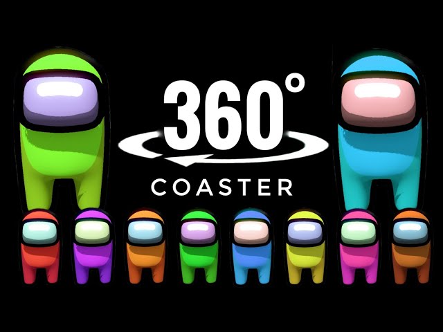 VR 360 Video | Among Us Impostor Roller Coaster 3D Immersive Experience 360 độ