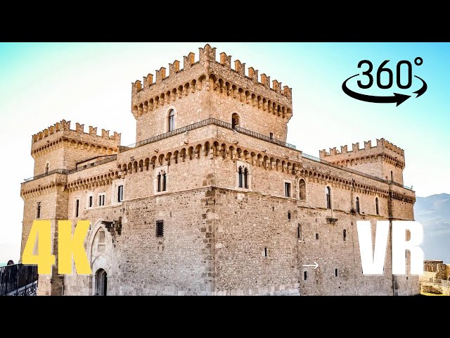 Castello Piccolomini - ITALY IN VR 360° - 4K Immersive Walking Tour