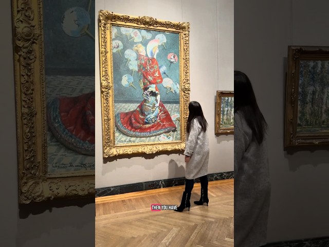 Large MONET Art Gallery! 🖼️🎨 #shorts #monet #claudemonet